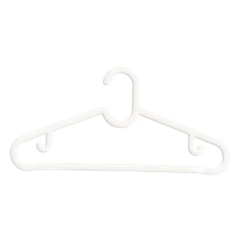 Estilo simple blanco y negro percha de ropa dormitorio balcón percha de ropa hogar sin costuras antideslizante percha de ropa al por mayor