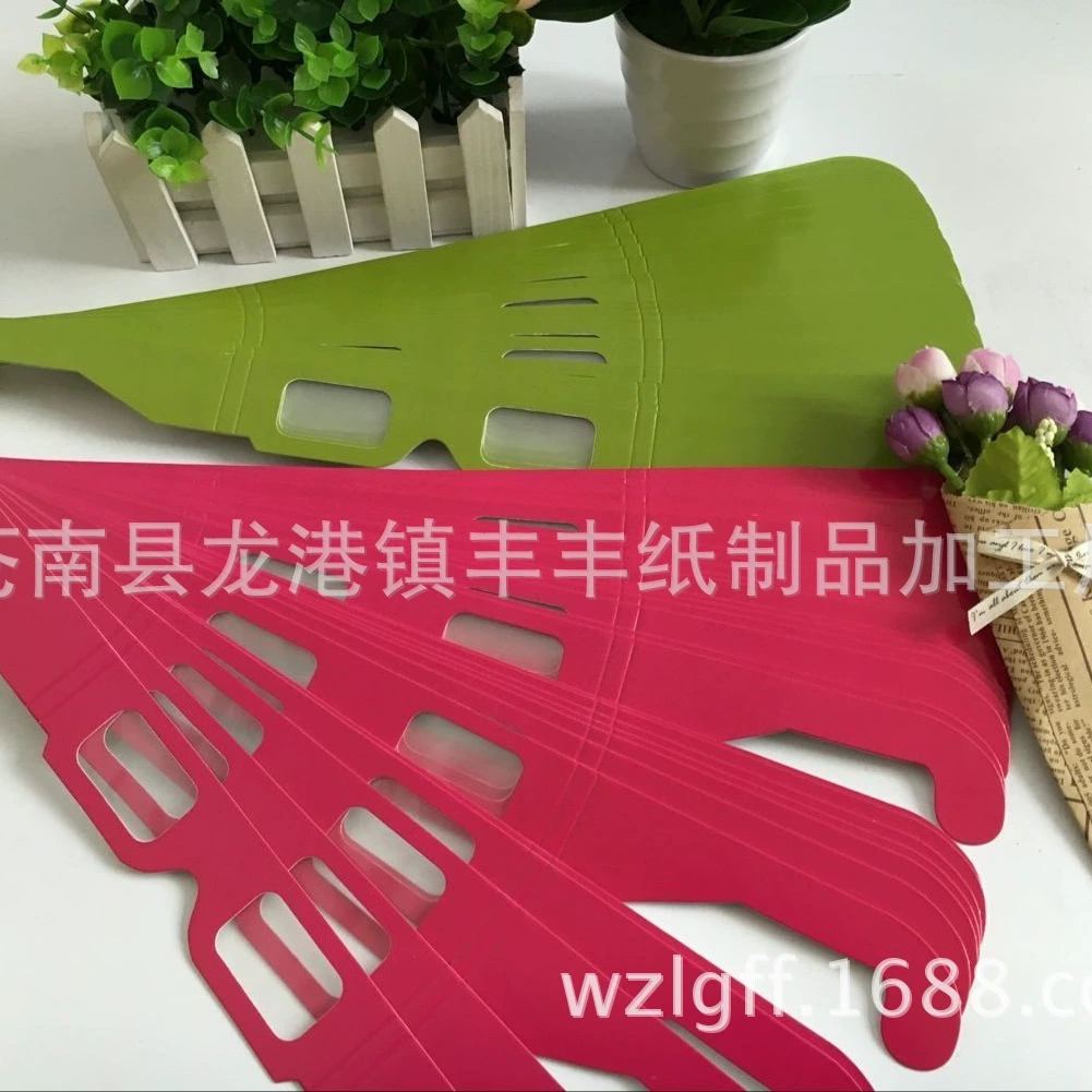 Бумажные оправы 3D-очки для фейерверков, очки для фейерверков, радужные очки, легкие 3D-очки