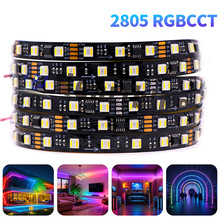 WS2805�òʟ�12V24V���һ5050RGBCCT �ɾ����Ų�LEDܛ���l�F؛