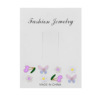 Cute fresh small design fruit earrings, set, 2022 collection, Korean style, trend of season