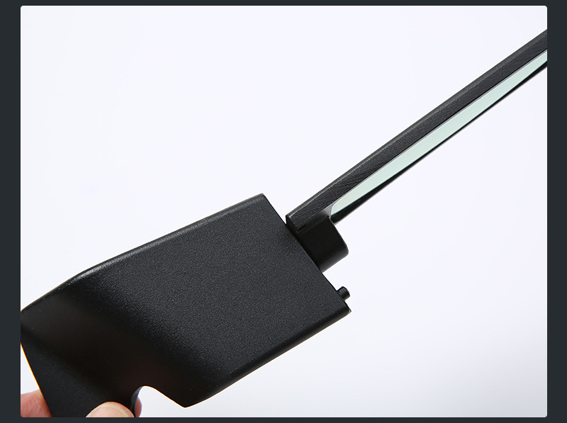 Motorcycle Rearview Mirror Aluminum Alloy Rotatable Fixed Wing Rearview Mirror High-Definition Large Field of View Blue Mirror Modification Accessories