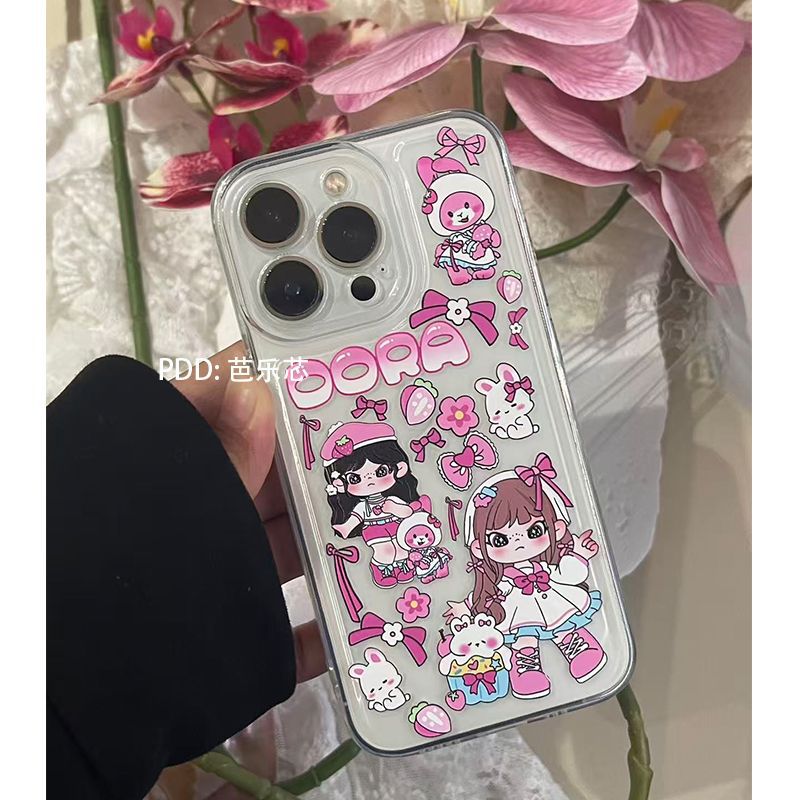 新款大表姐dora贴纸手机手账浮雕立体贴少女可爱女孩diy装饰防水