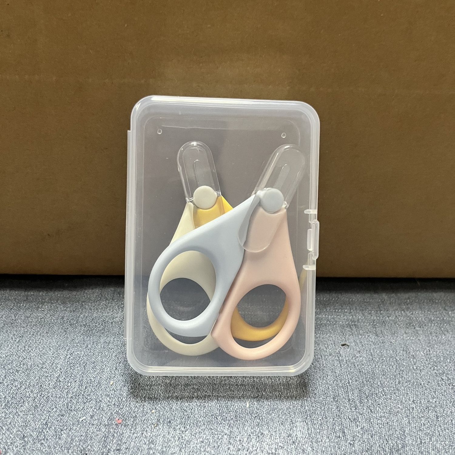 Vitamin Ad Drops Small Scissors D3 Capsule Scissors Baby Nail Scissors Anti-Pinch Baby Scissors