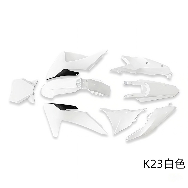 Ktm23 Model Kews K23 Complete Vehicle Exterior Parts, Front and Rear Fenders, Fuel Tank Guard, Rear Side Cover, Number Plate, Tail Fairing