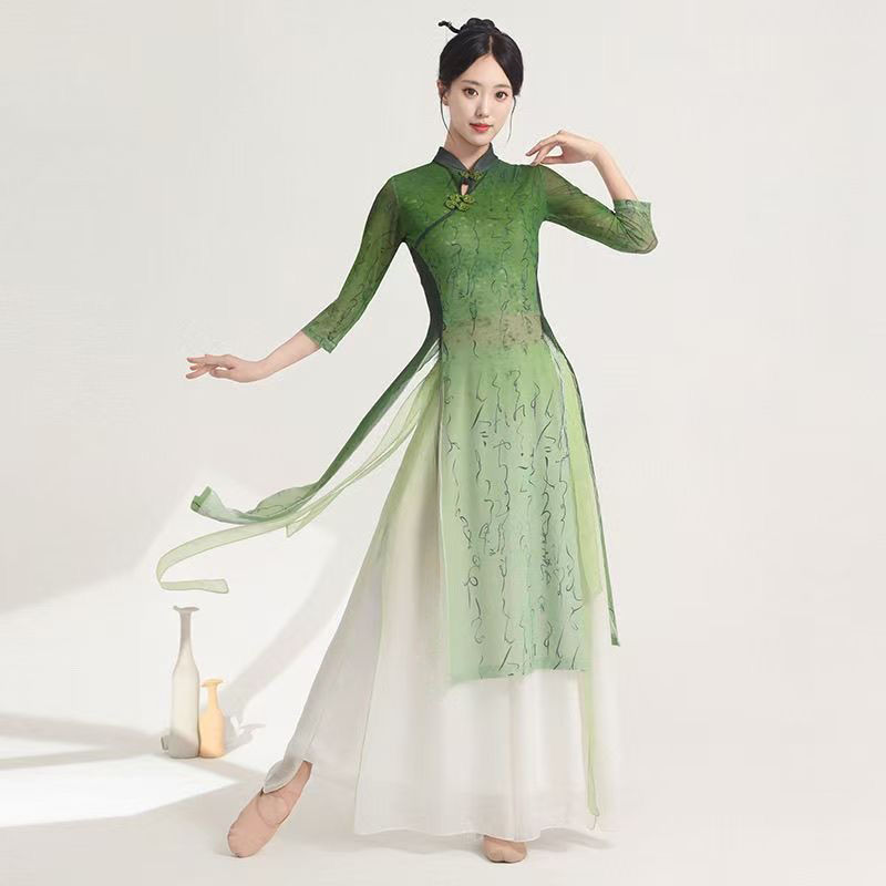 チャイナ服  優雅な舞踊チャイナドレス