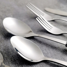 高颜值ins风纯色彩色仿瓷塑料柄不锈钢餐具勺子叉子西餐刀奶油刀