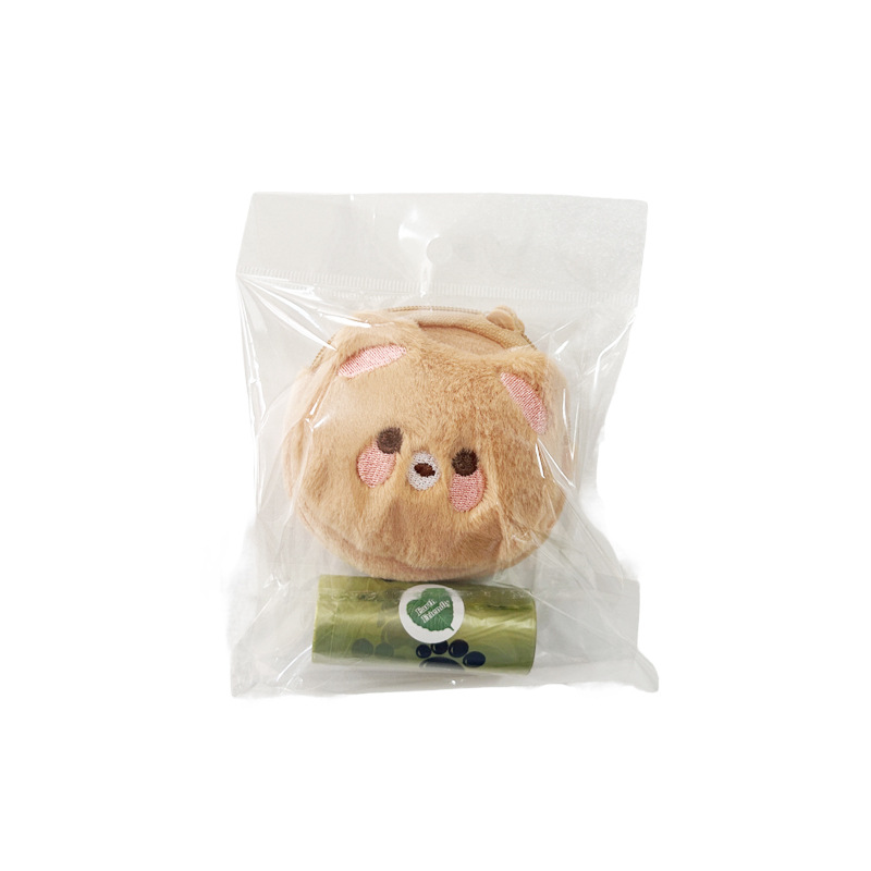 Patrón de oso (incluido un rollo aleatorio de bolsa de basura + bolsa de opp) 37 g