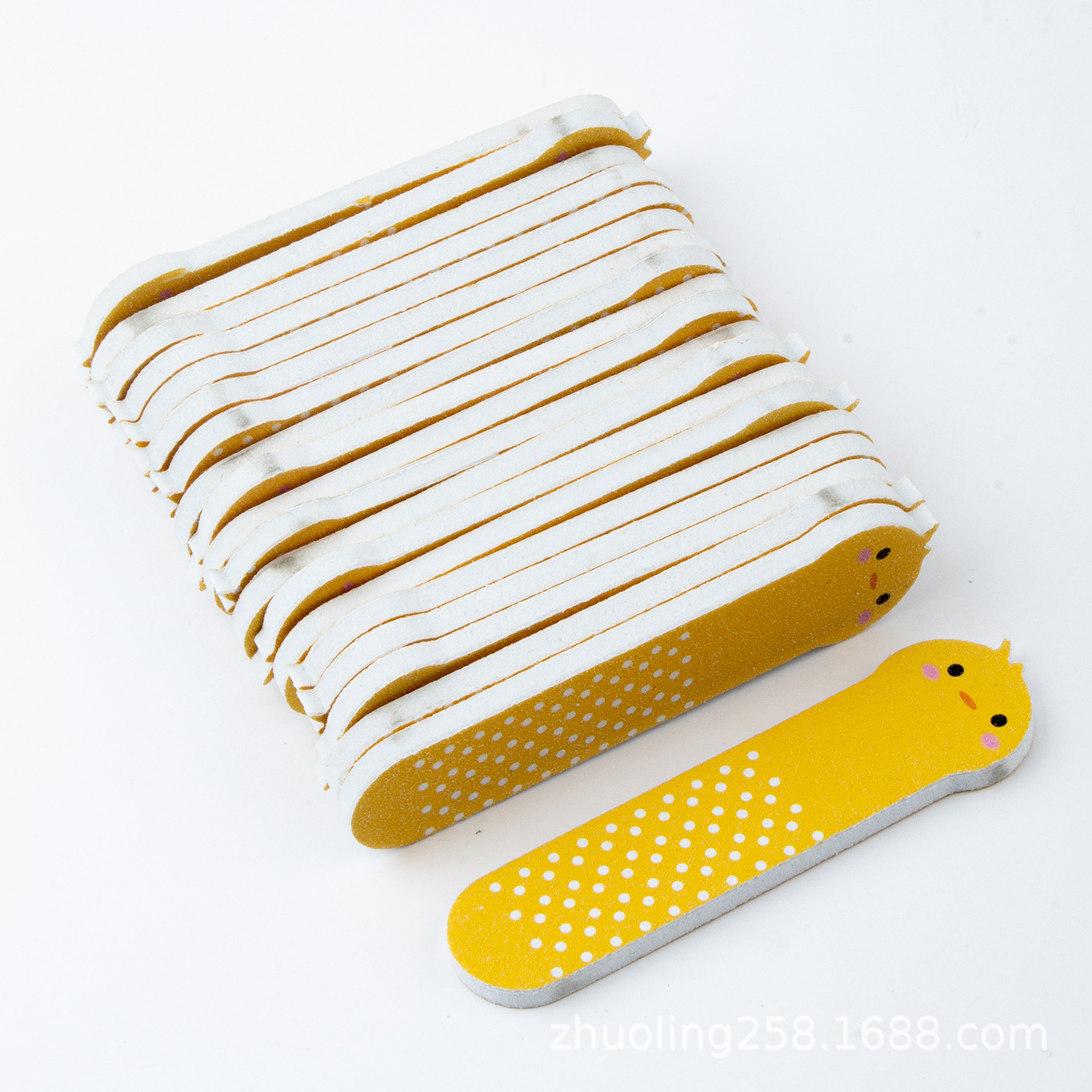 Explosiones lindos archivos de uñas de animales esmerilados mini mini tira de polvo accesorios de regalo de manicura solo transfronterizos