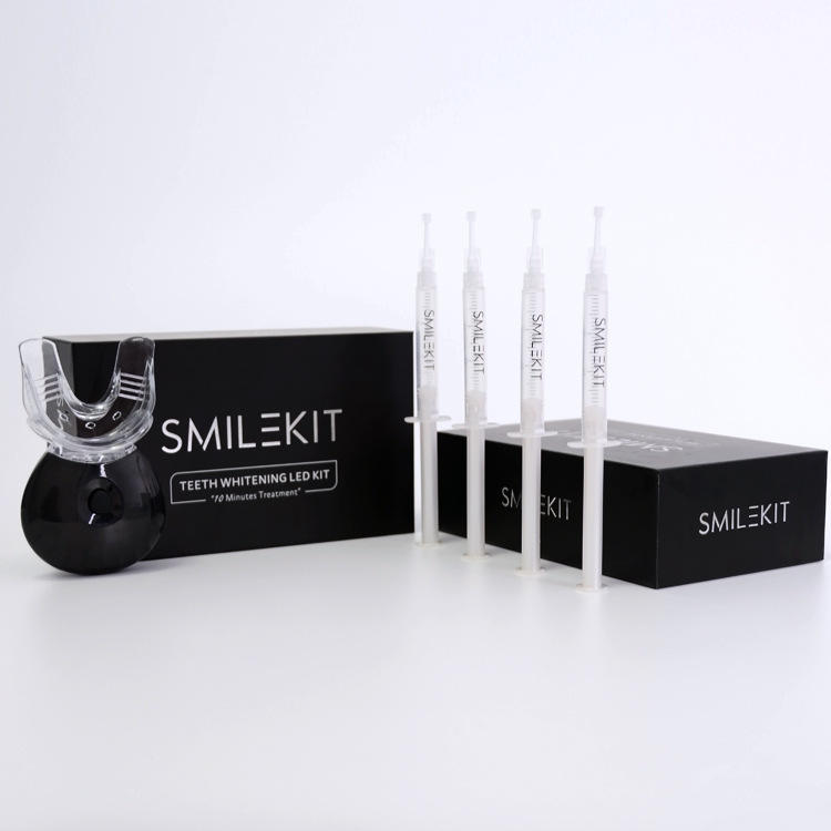 Blanqueamiento de dientes traje de dientes Shell luz traje de sincronización Kit de blanqueamiento de dientes