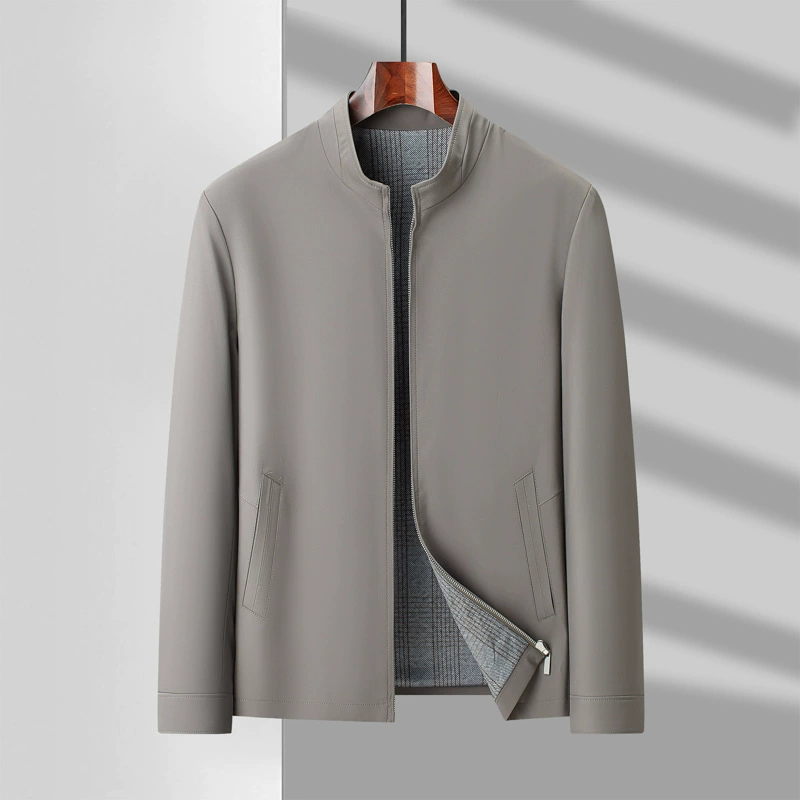 Autumn jacket for leisure, for middle age, plus size