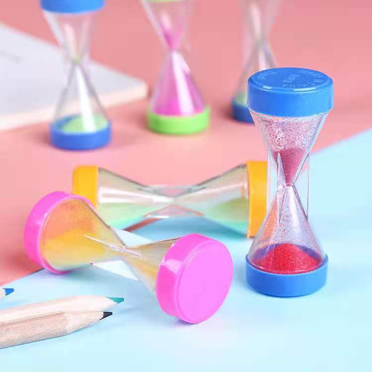 After 80 classic toy plastic Mini small hourglass kindergarten gift student timer creative children's toys