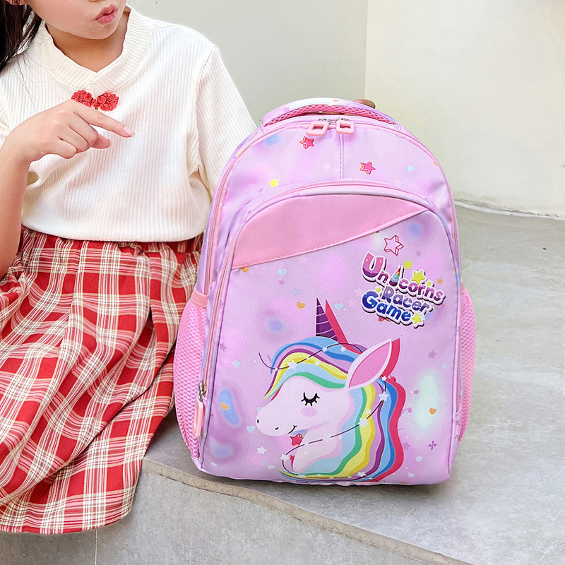 El Comercio exterior nueva mochila de Kindergarten sirena clase grande mochila de gran capacidad de 4-8 años de edad estudiante bolsa de primer grado