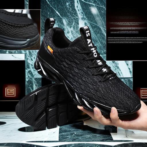 Zapatos de hombre de talla grande transfronterizos 2024 zapatos de moda de hombre de malla de otoño e invierno deportes casuales Blade MeMens shoes