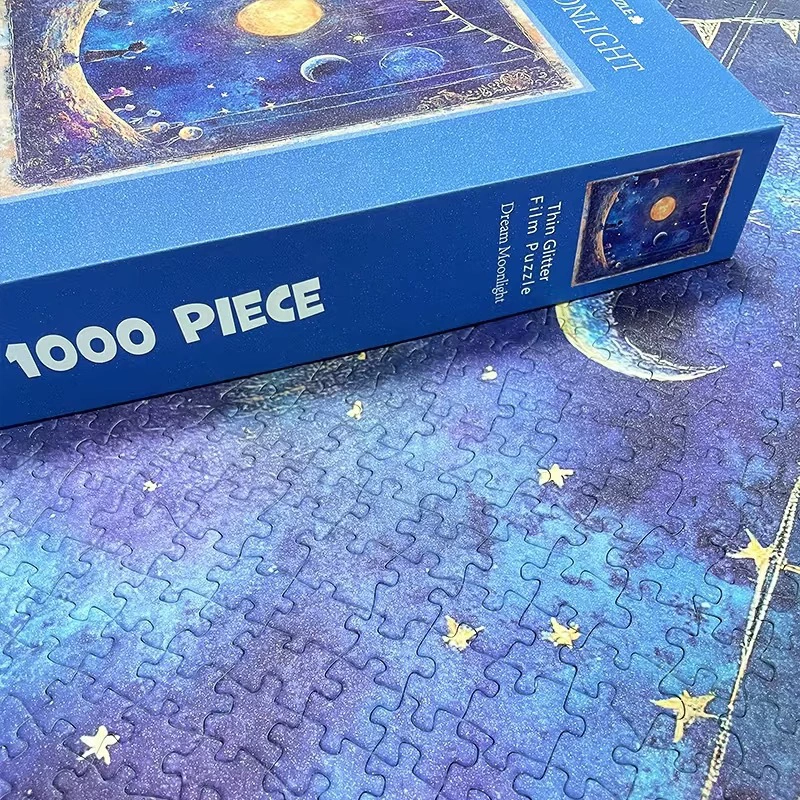 Головоломка-пазл, игрушка для взрослых высокой сложности, 1000 деталей, (Физика)