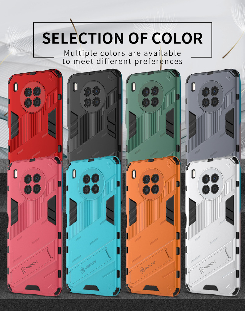 Suitable for Opporeno7 Stand Protective Case Realme8 Punk Armor Reno6 Phone Case Magnetic Version