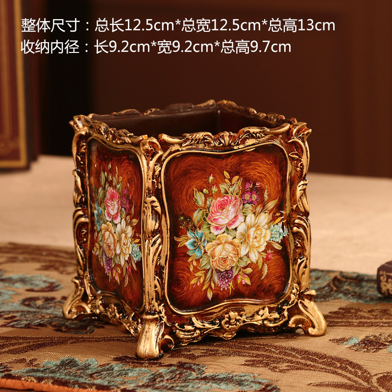 나뭇결 컬러 펜 홀더