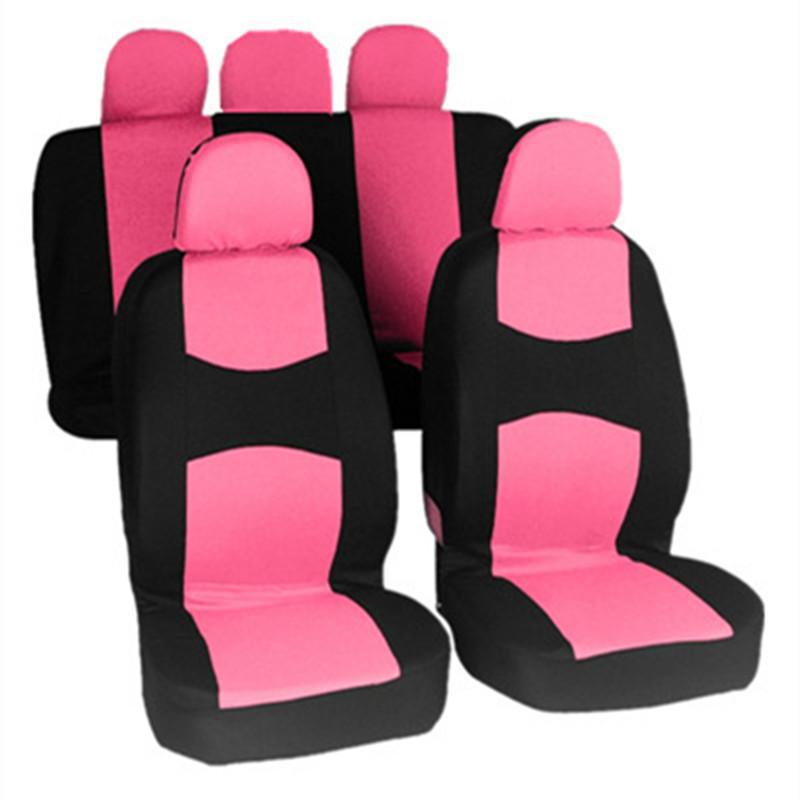 Cover Set | Universal Universal seat cover - cute-pink-2