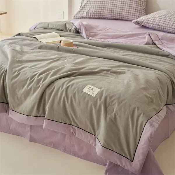 Pure Love-Lilac Gray [Quality Inspection High Quality Xinjiang Cotton]