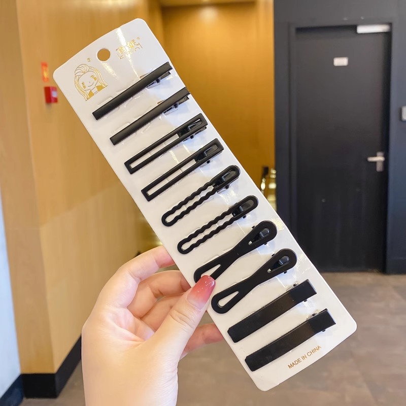 Horquilla de perlas, estilo ins, tocado coreano simple de nicho, clip de una palabra, clip lateral de flequillo simple, tocado