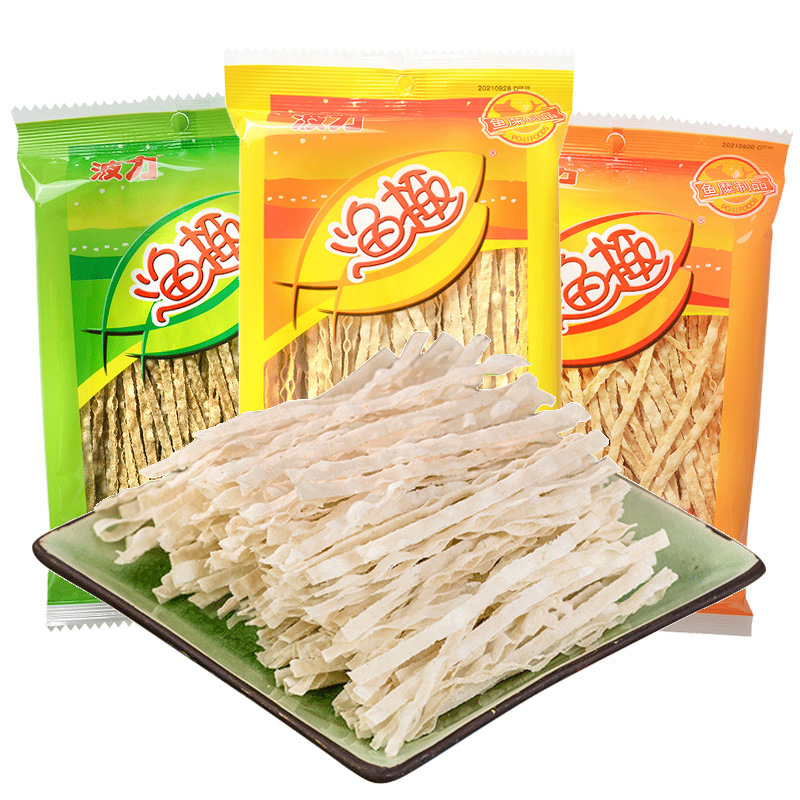 波力渔趣40克*2包鱼趣原味海苔味海味鱼干丝鱼柳丝鱼条小吃小零食