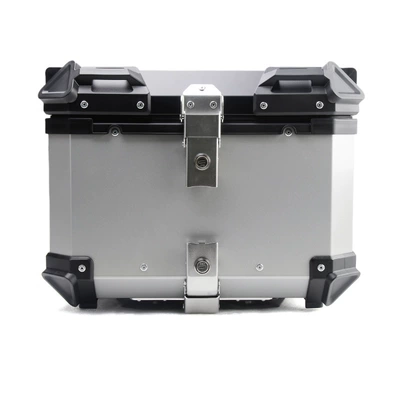 Motorcycle trunk — alloy side box luggage waterproof