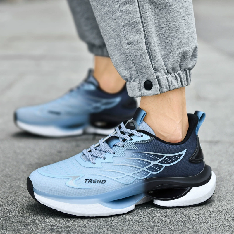 Весна 2023 Новая Спортивная модная обувь для попкорна для мужчин и женщин Ультралегкая Легкая удобная Уличная обувь для мужчин 20 поколения