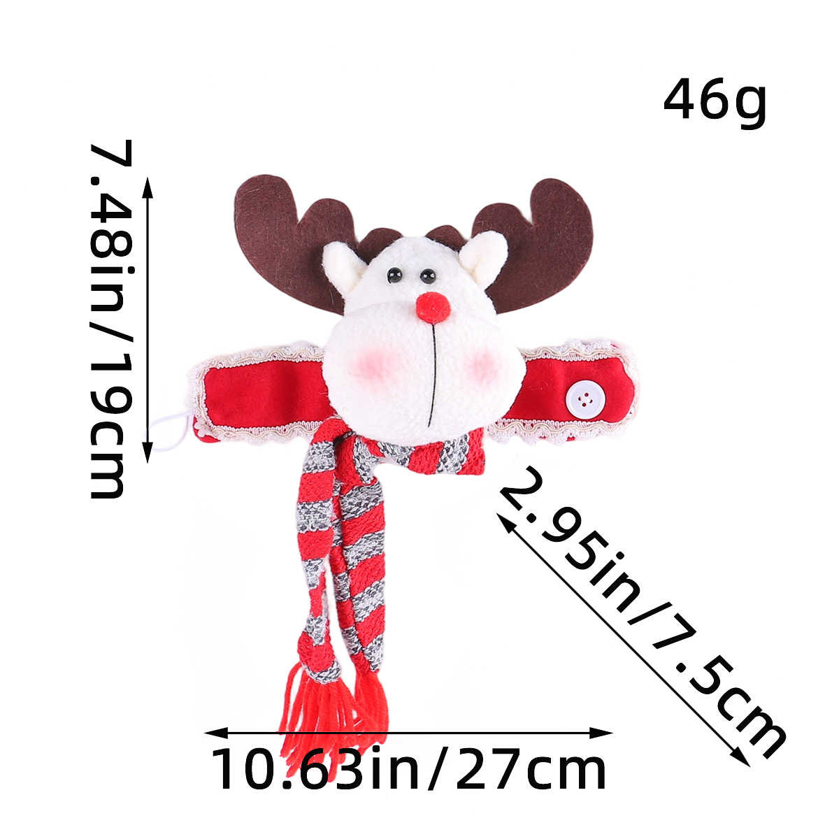 B3-7 큰 머리 커튼 버클 디어 스타일