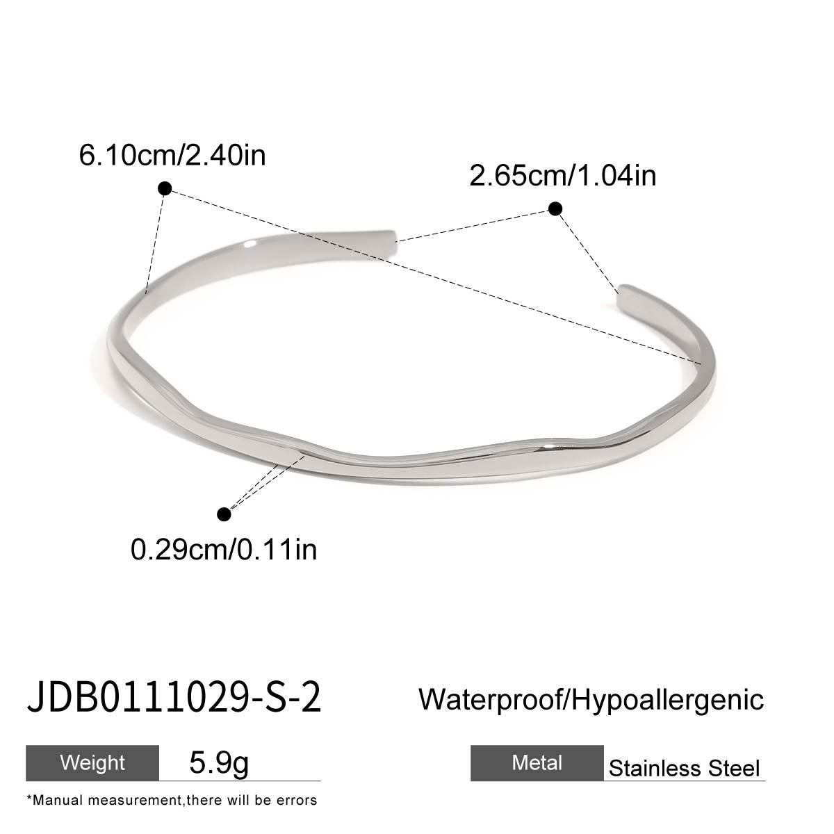 Jeding europeo y americano pulsera de joyería de acero de titanio pulsera que no se desvanece, accesorios de mano, joyería de acero inoxidable, bracelet transfronterizo