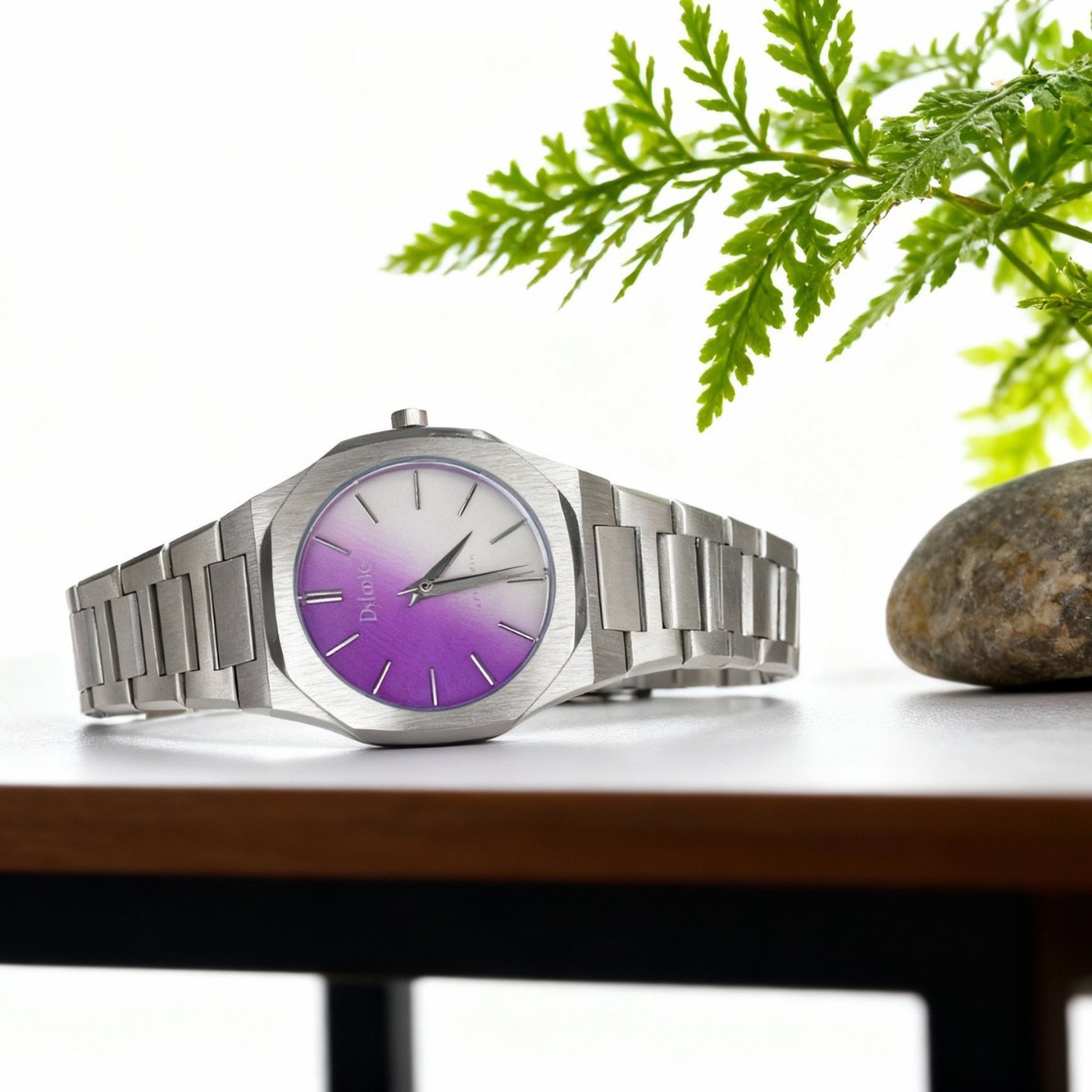 Authentic Brand Dilock Stainless Steel Ladies Ultra-Thin Exquisite Fashion Urban Elite Business Ladies Watch