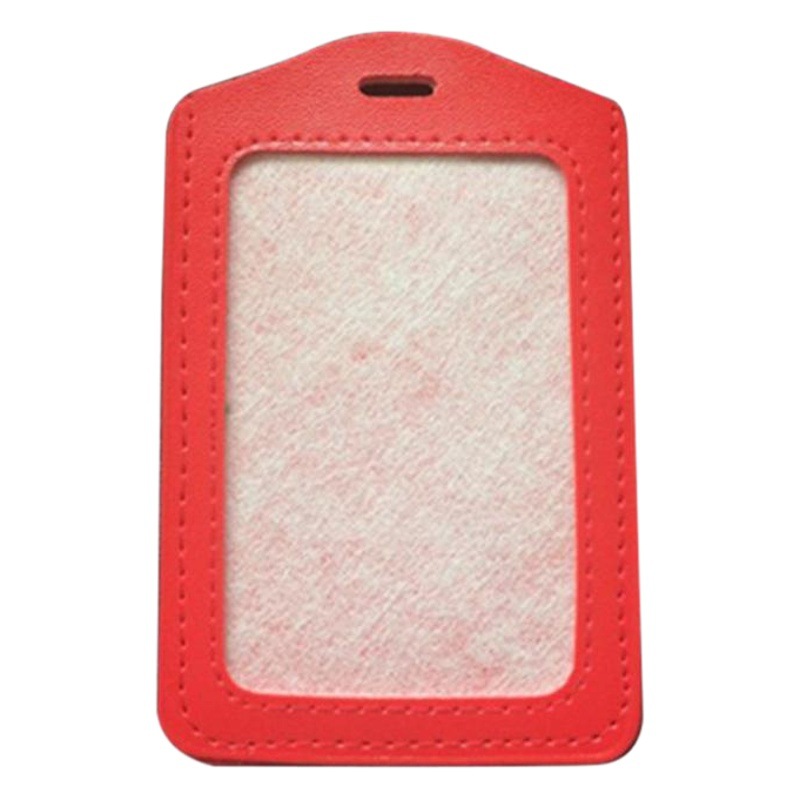 Work Id Card Holder, Student Id Card Holder, Work Badge, Pu Leather Horizontal and Vertical Version, Small Card Leather Case