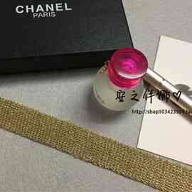 金银线编织织带花边辅料 金银线针织花边条码服装辅料