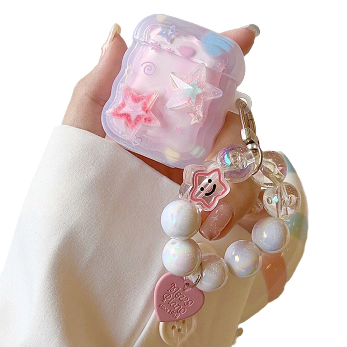 Стерео звезды для AirPods Pro2 Apple Bluetooth Wireless 123 поколения Чехол для гарнитуры маленький свежий и прекрасный