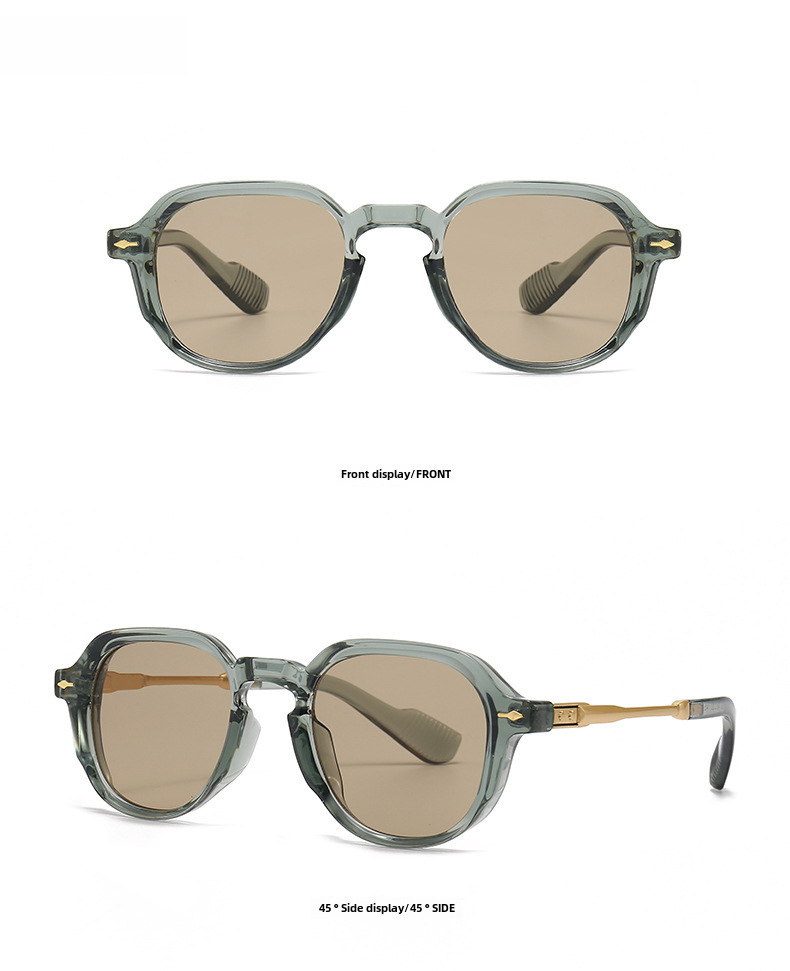 Herren Sonnenbrille Mit Schmalem Rahmen Für Den Streetstyle_voghion.com