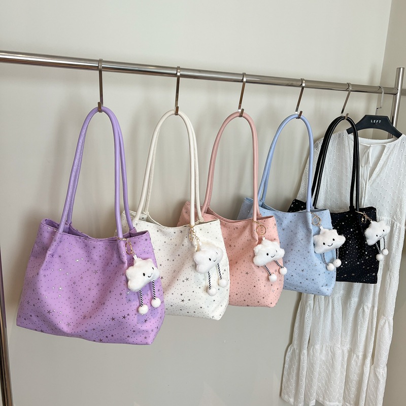 Nicho coreano 2026 nueva estrella nube bolso de hombro de viaje de gran capacidad de mujer bolso lindo image 5