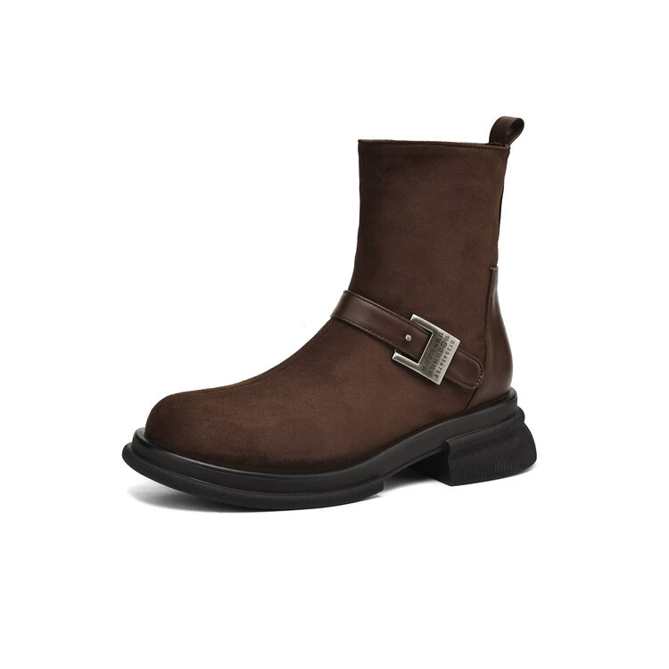Универсальные демисезонные low-boots, удобная обувь, плюс размер, французский стиль