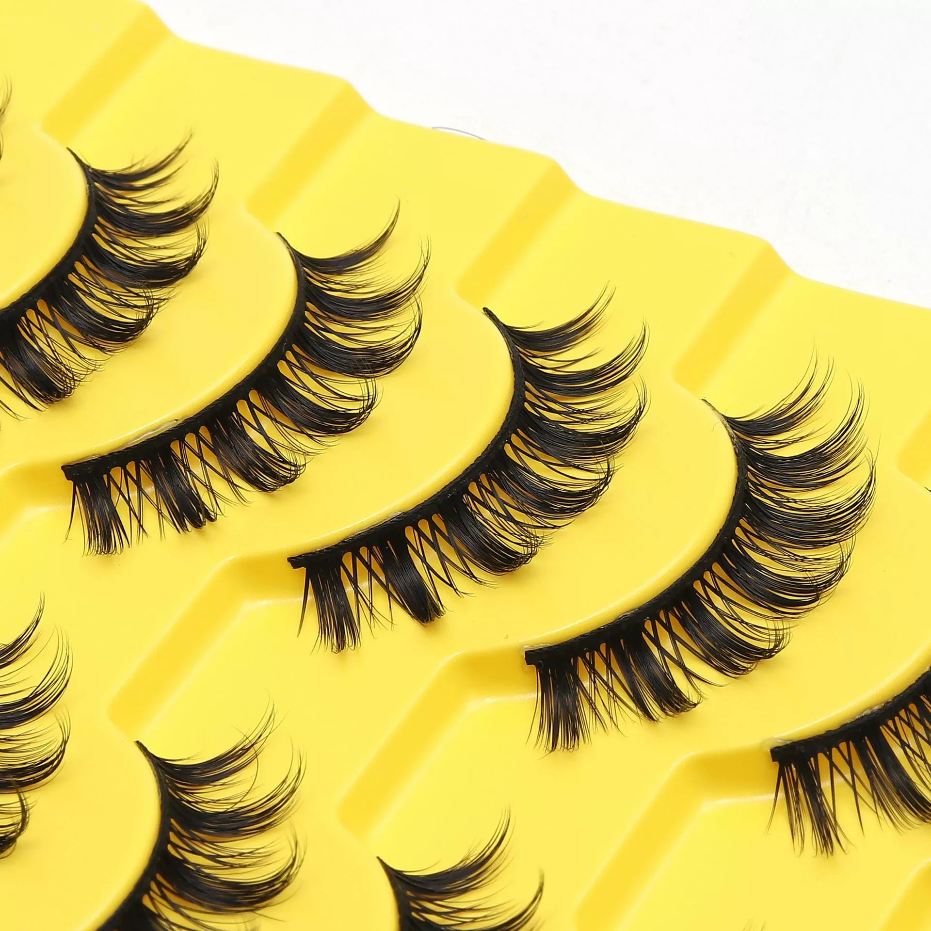 (Cross-border trading), comics, realistic soft false eyelashes for eyelashes, 10 pair, 3D