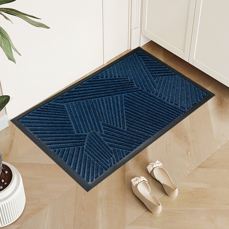 Comercial Gao Van estampado alfombra personalizada alfombra de cifrado impermeable antideslizante alfombra de polvo logotipo libre diseño