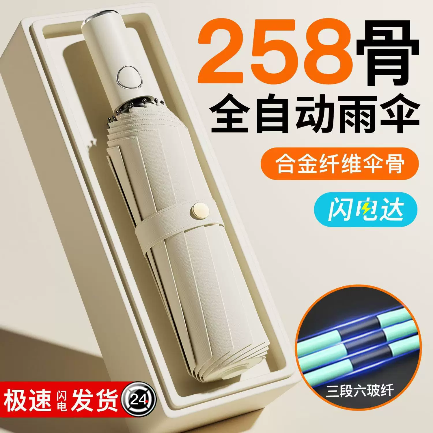 全自动雨伞折叠抗风加大晴雨两用太阳伞防晒礼品广告伞批发