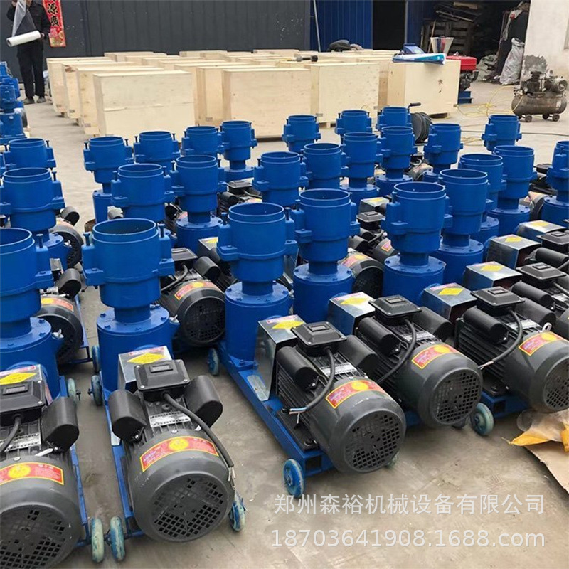 家用电青草玉米饲料机干湿牛羊饲料制粒机玉米秸秆麸皮制饲料机器