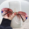 Tide, sunglasses, trend sun protection cream, new collection, fitted, internet celebrity, UF-protection, Korean style
