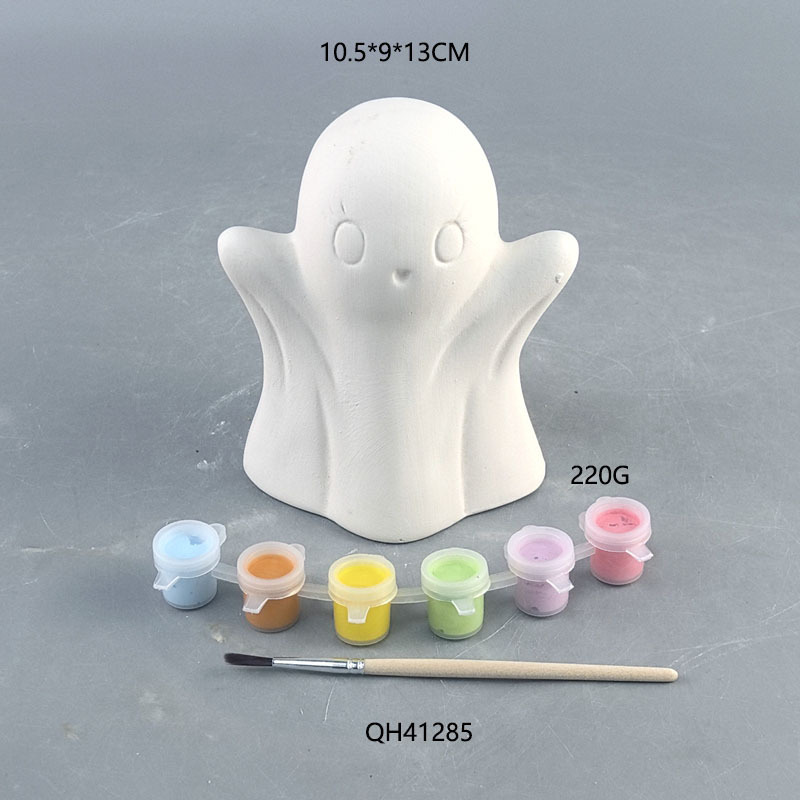 Decoraciones fantasmas de Halloween DIY atmósfera de regalo de mano creativo transfronterizo adorable decoración de estilo de terror hecha a mano
