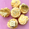 Cross -border INS style Valentine's Day Cup Cake Decoration Love Love Valentine's Day Happy Label Akliel Cake Decoration