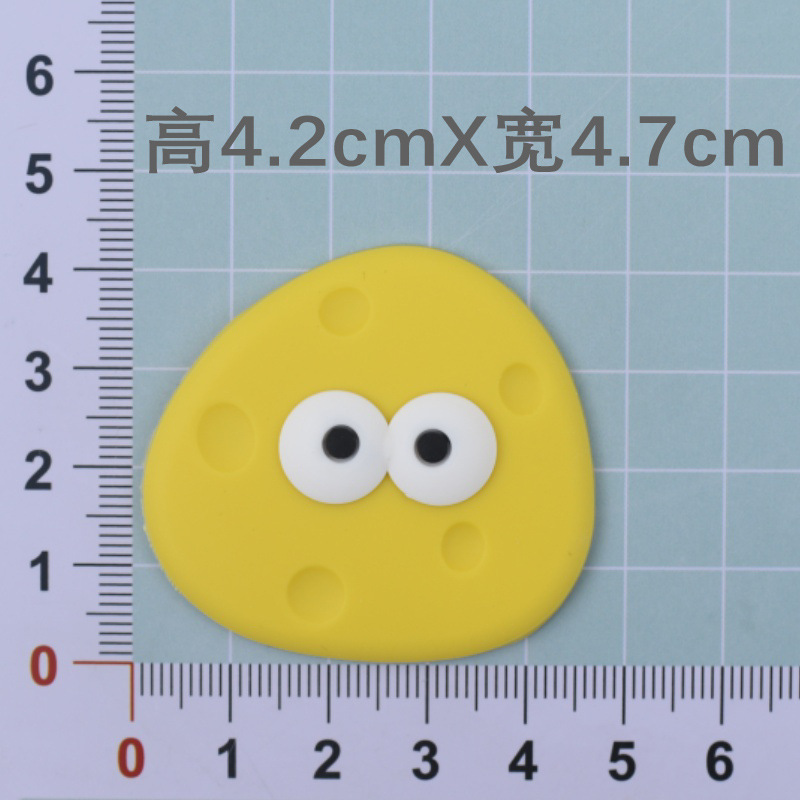 큰 쿠키 노란색