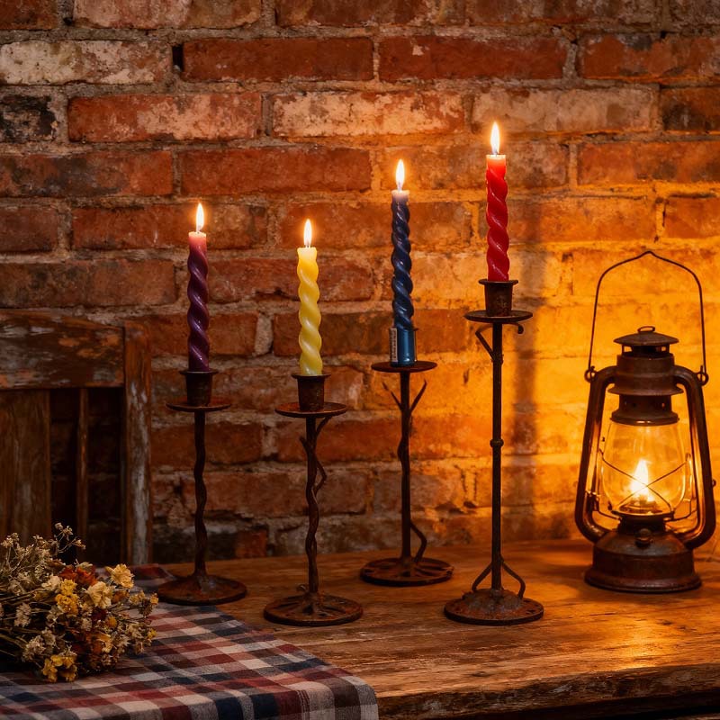 Velas europeas de hilo largo｜Decoración bodas y cenas｜Venta al por mayor