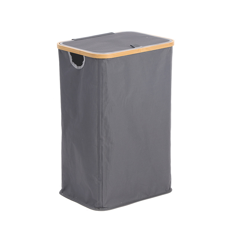 玩具脏衣篮浴室大容量家用脏衣篓可折叠收纳筐竹制圈