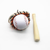 Small baseball street set, Birthday gift, 3 piece set