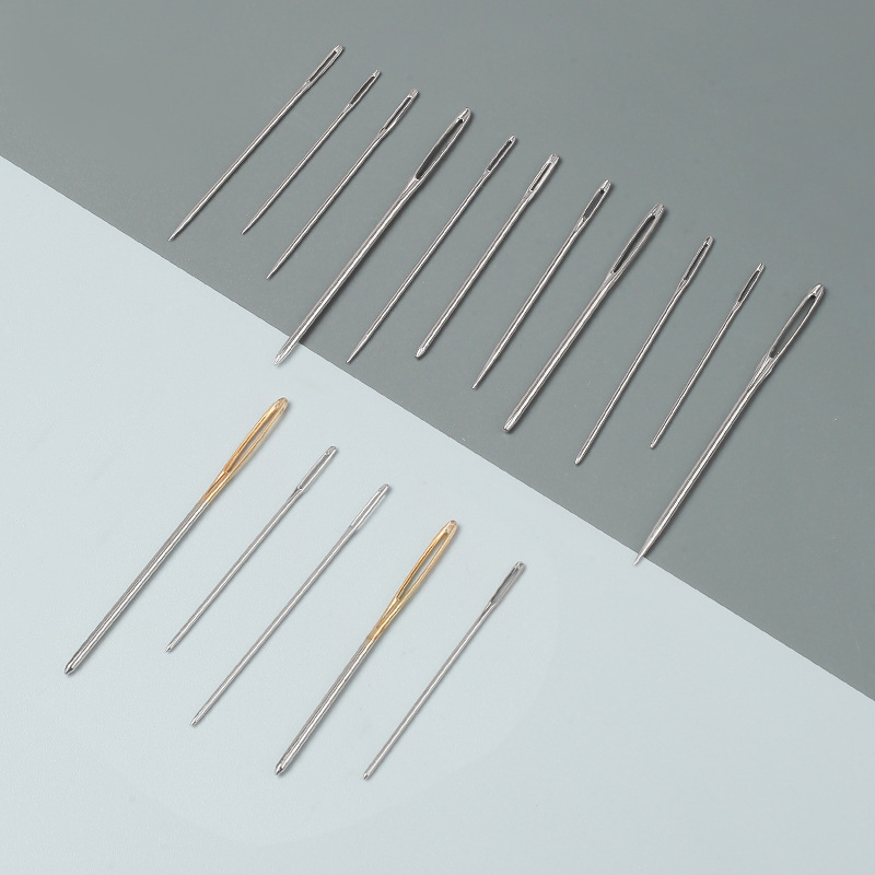 缝纫绣花针大眼钝头针十字绣尖头针手缝针缝纫针丝带钝头针圆头针