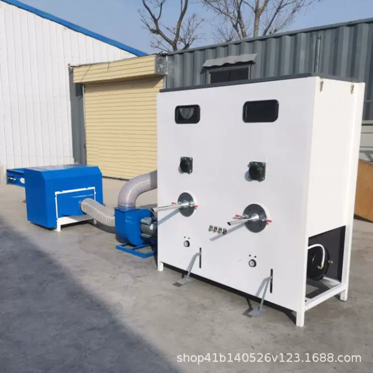 公仔棉开松梳理棉充机 抱枕靠背充棉机 沙发抱枕充棉机