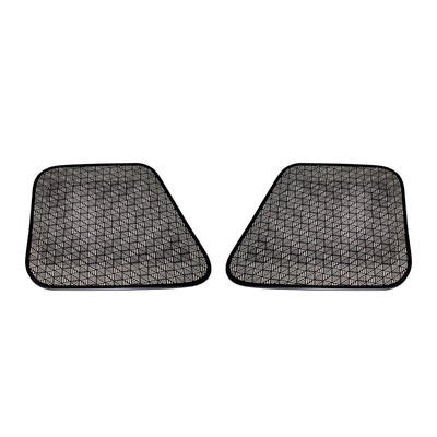 Suitable for 24 BMW 5 Series/i5 seat air conditioning air outlet dust cover 525li530li car decoration supplies (Other Automotive Interior Supplies) - 24-5-seriesi5-under-seat-air-outlet-mask-stainless-steel-black-titanium-without-standard-2-piece-set