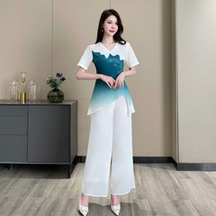 2023夏季新款足浴店工作服女技師美容院休閒養生會所工衣套裝短袖